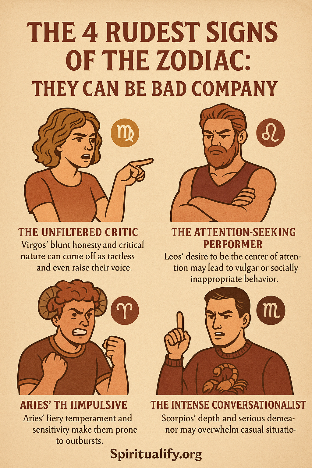 The 4 Rudest Signs of the Zodiac They Can Be Bad Company INFOG
