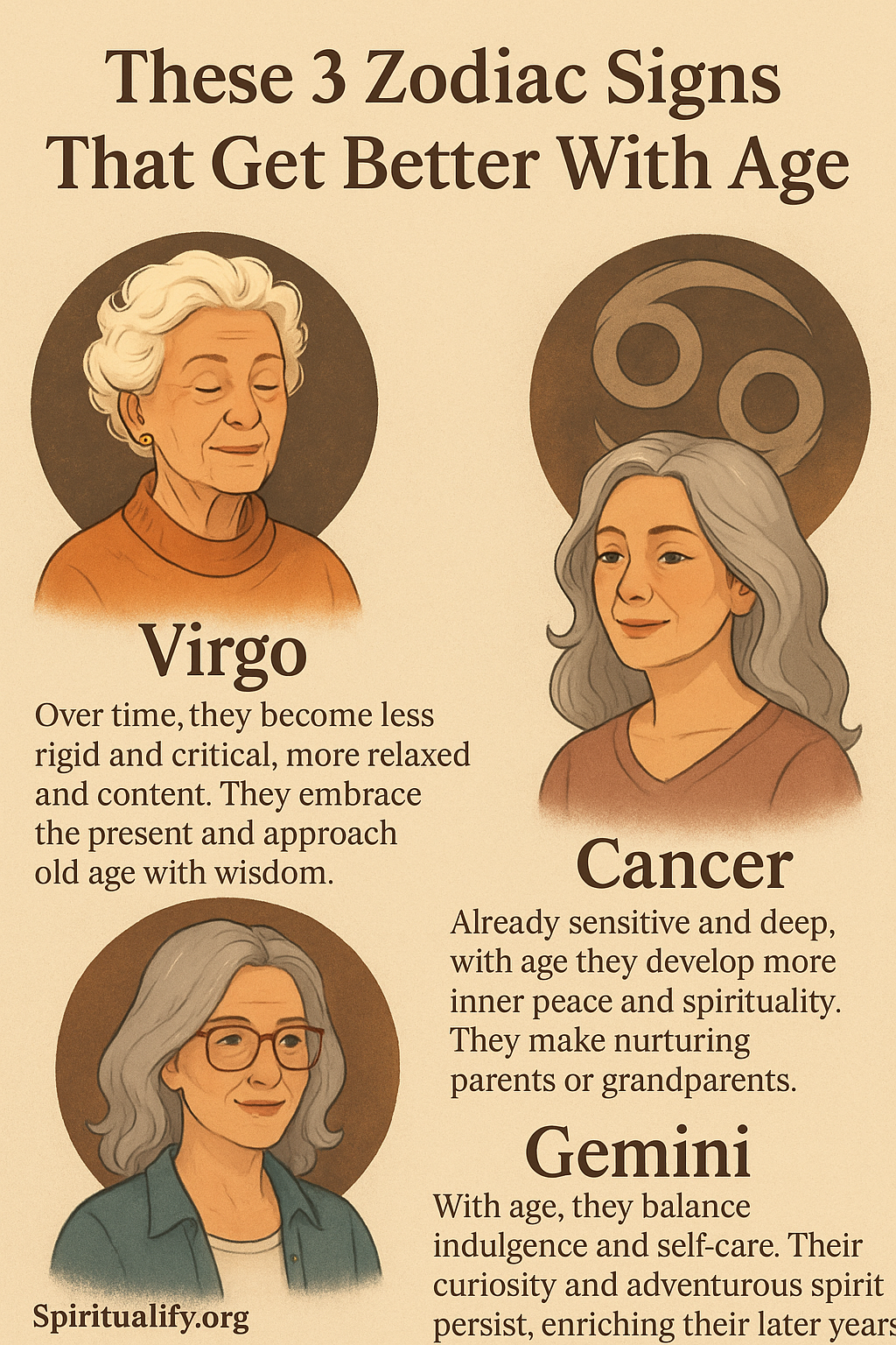 These 3 Zodiac Signs That Get Better With Age INFOG