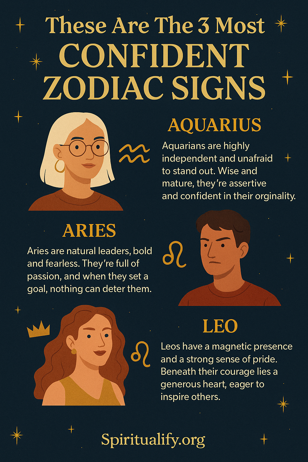These Are The 3 Most Confident Zodiac Signs INFOG