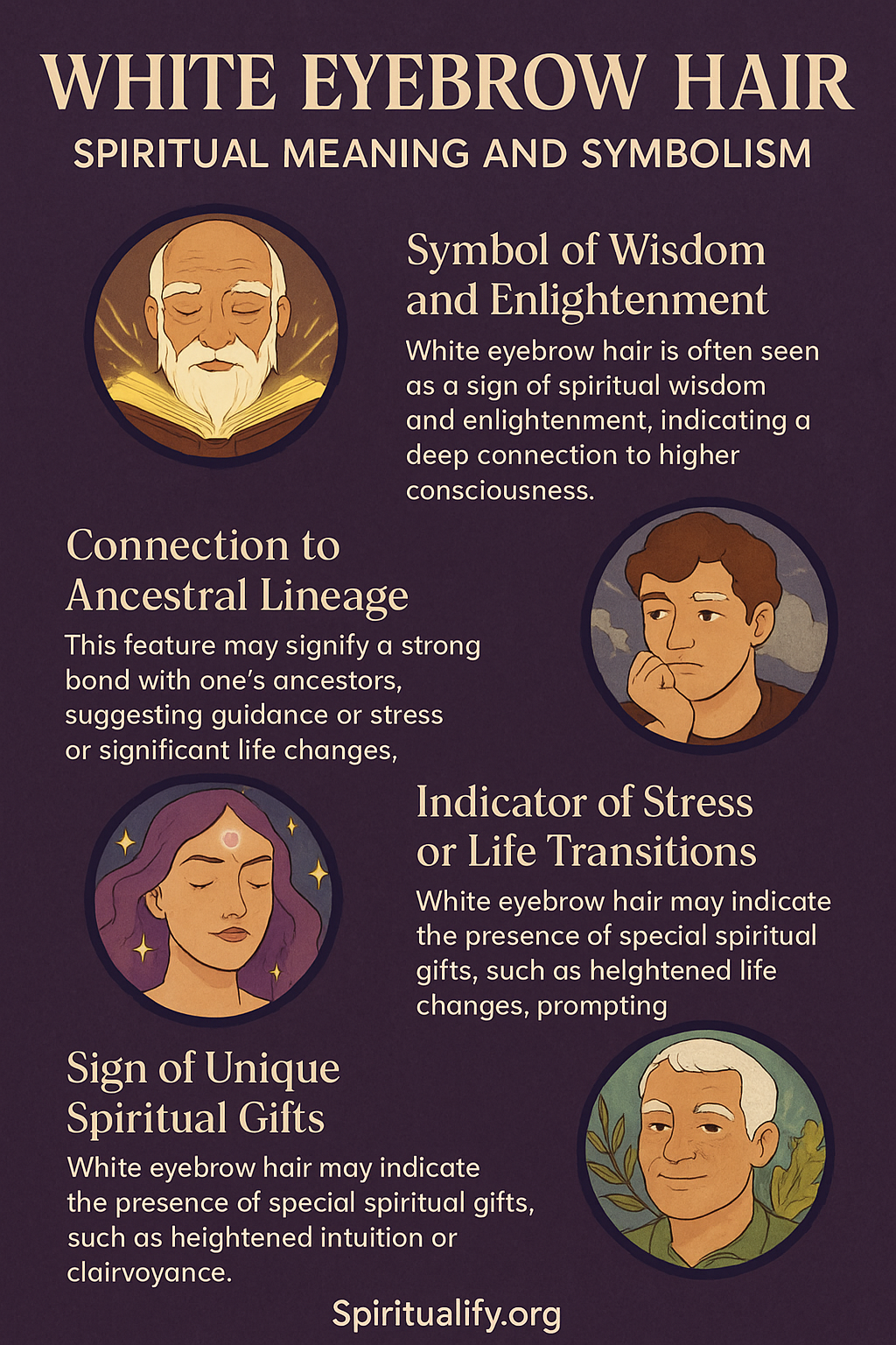 White Eyebrow Hair Spiritual Meaning and Symbolism INFOG