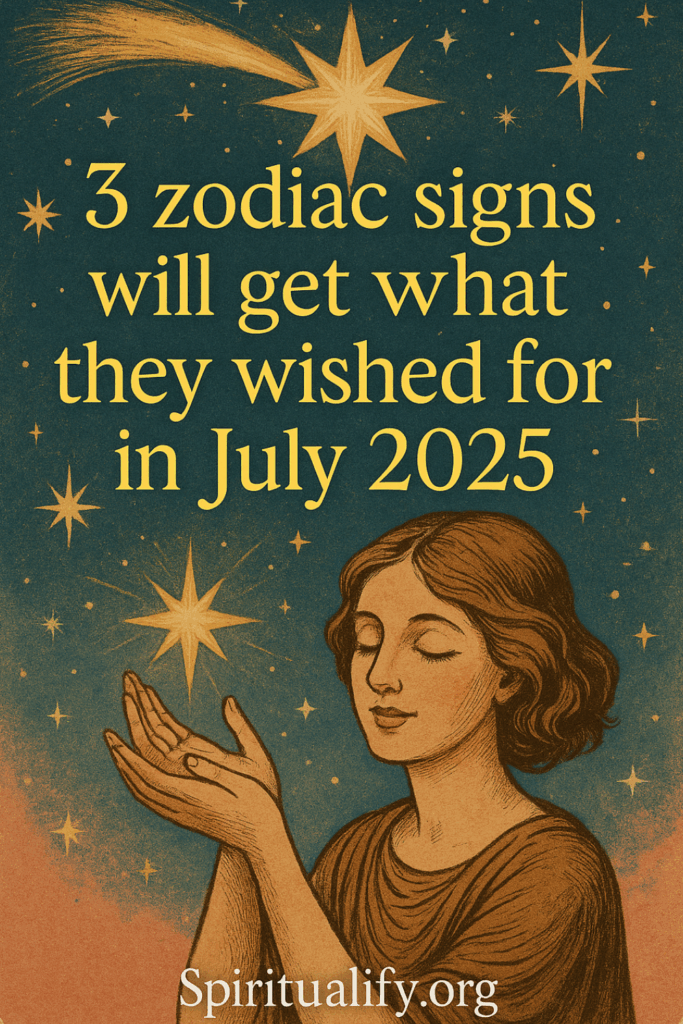 3 Zodiac Signs Will Get What They Wished For In July 2025