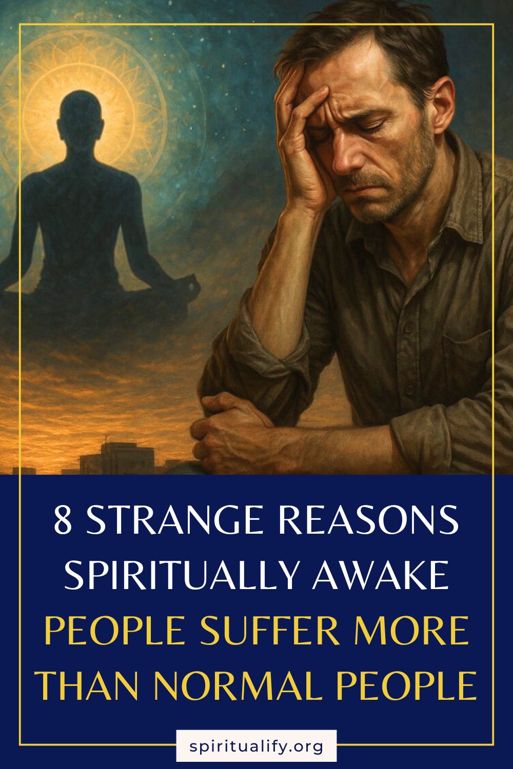 8 Strange Reasons Spiritually Awake People Suffer More Than Normal People Pin