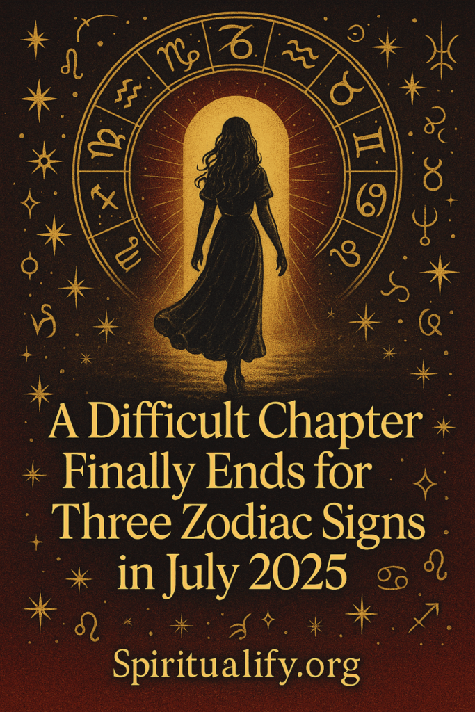 A Difficult Chapter Finally Ends for Three Zodiac Signs in July 2025