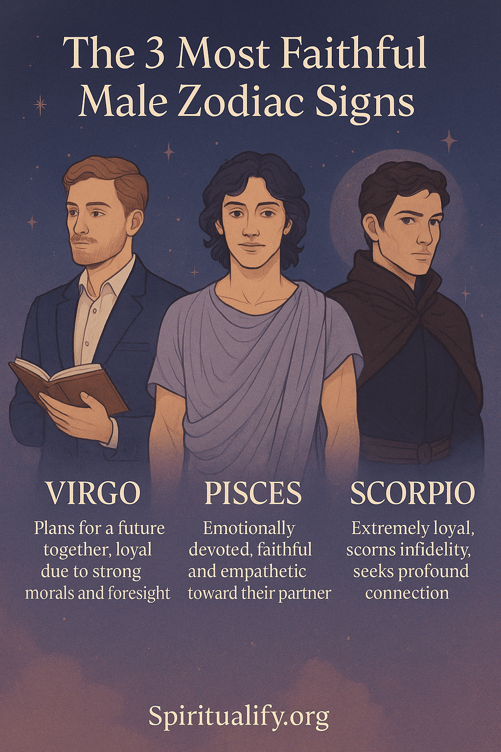The 3 Most Faithful Male Zodiac Signs INFOG