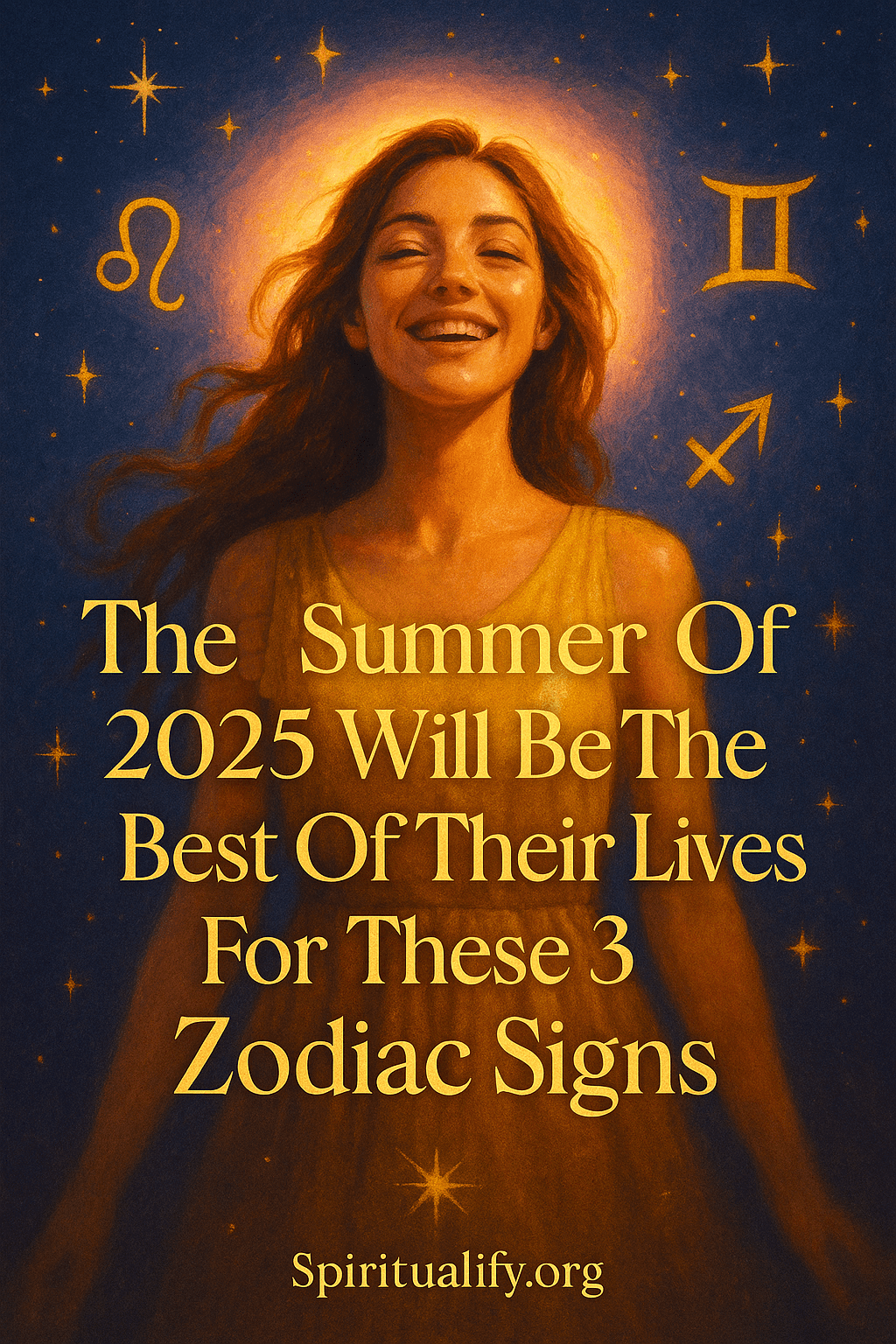 The Summer Of 2025 Will Be The Best Of Their Lives For These 3 Zodiac Signs Pin