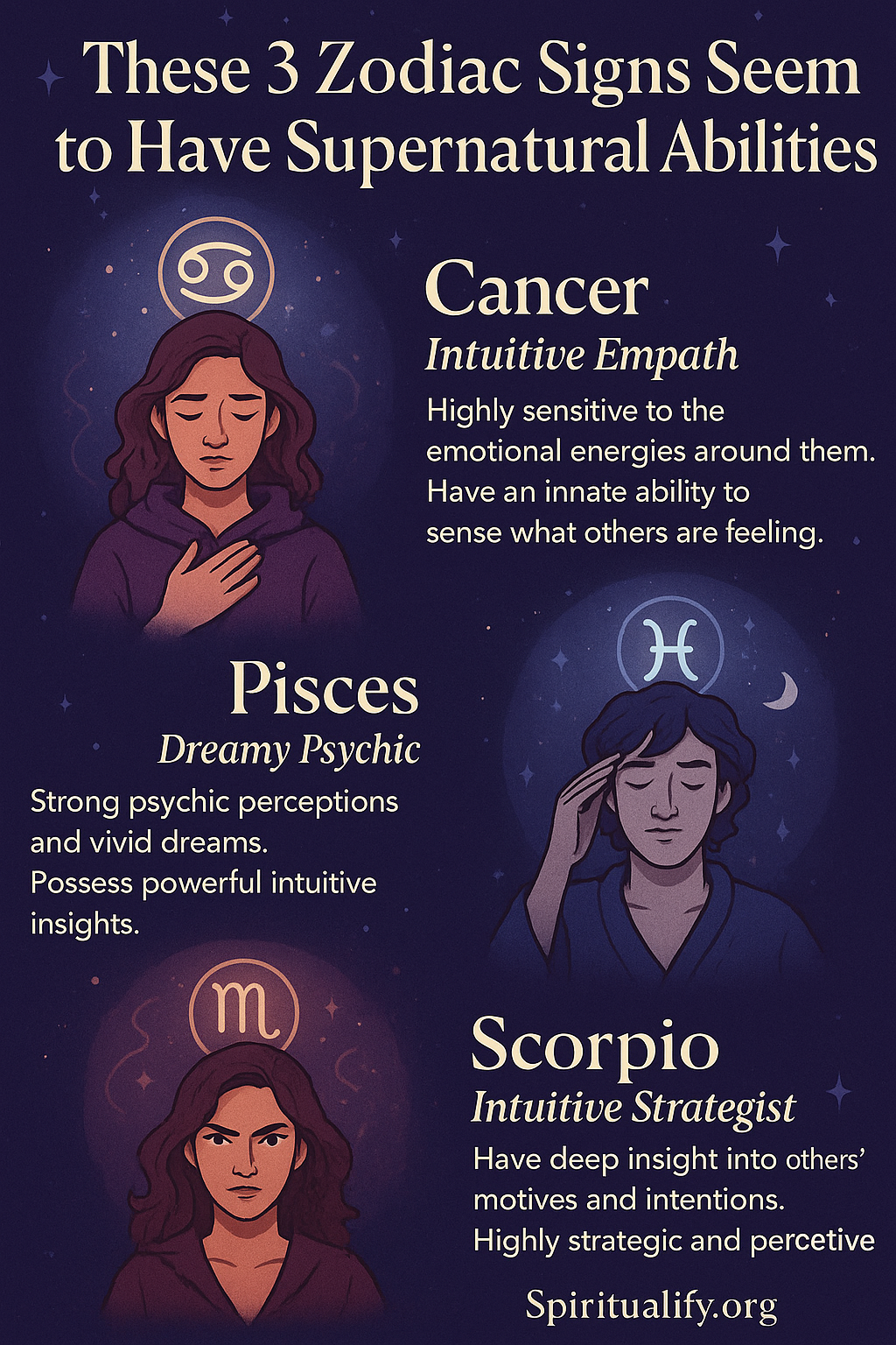 These 3 Zodiac Signs Seem to Have Supernatural Abilities INFOG
