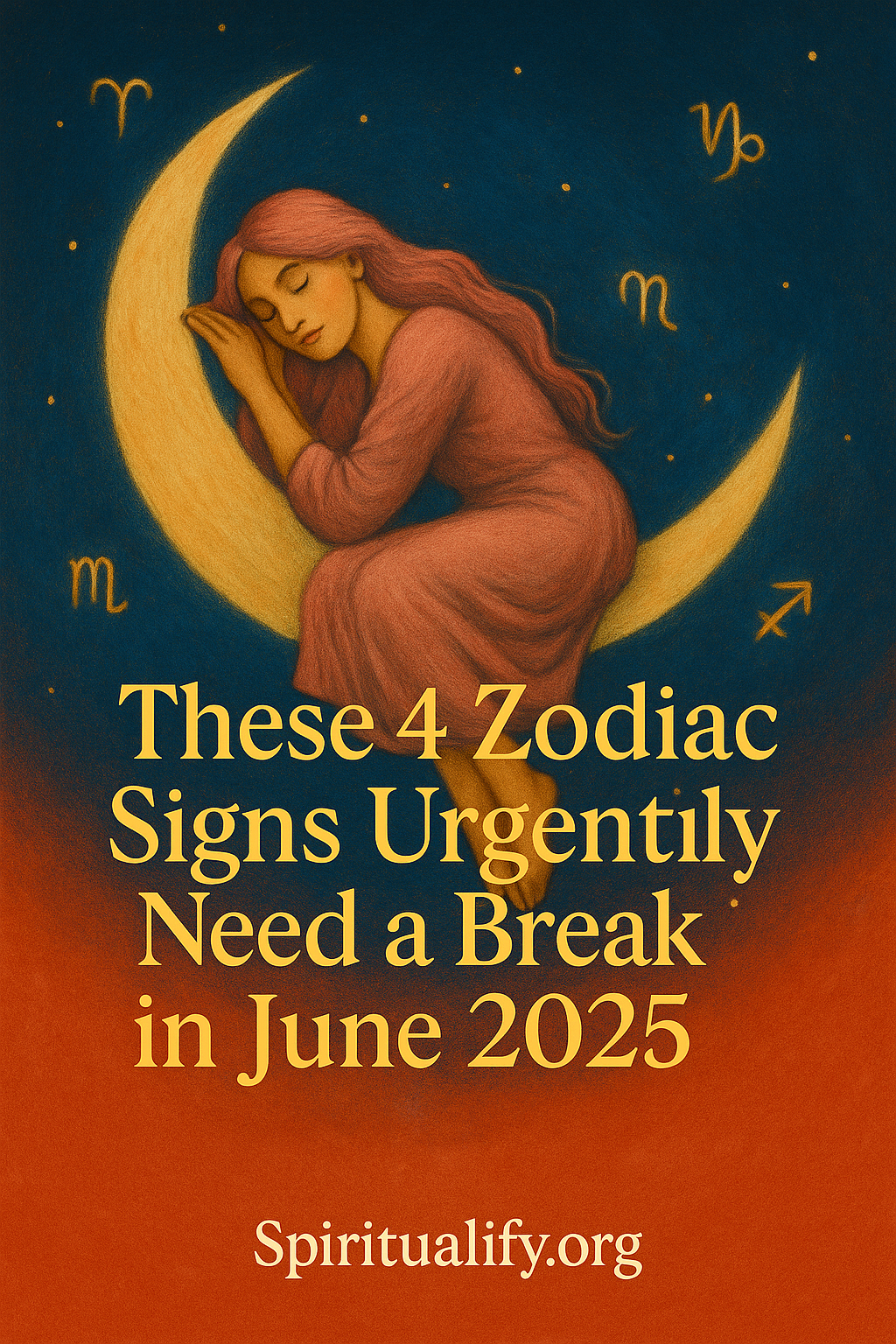 These 4 Zodiac Signs Urgently Need a Break in June 2025 Pin