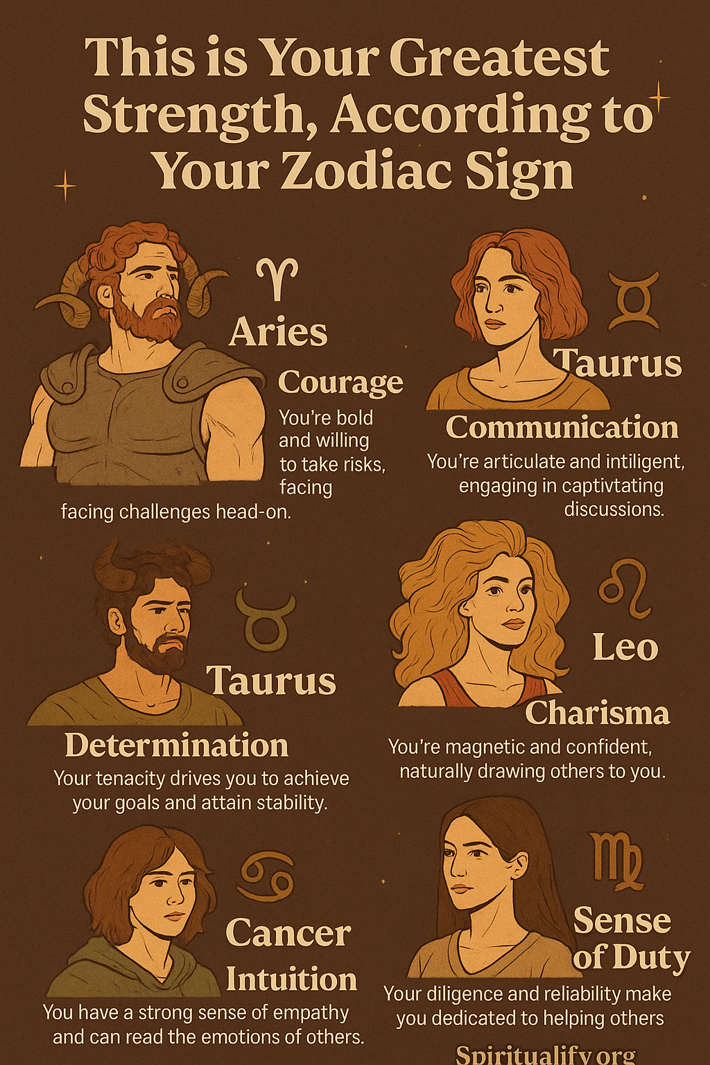 This is Your Greatest Strength, According To Your Zodiac Sign INFOG
