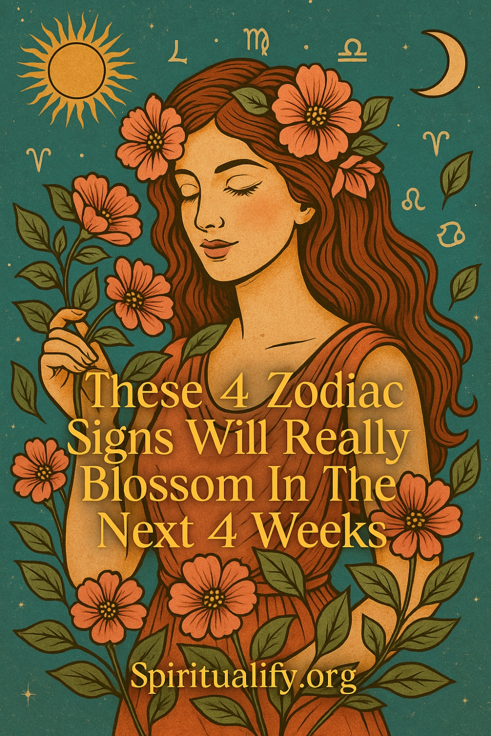 These 4 Zodiac Signs Will Really Blossom In The Next 4 Weeks Pin