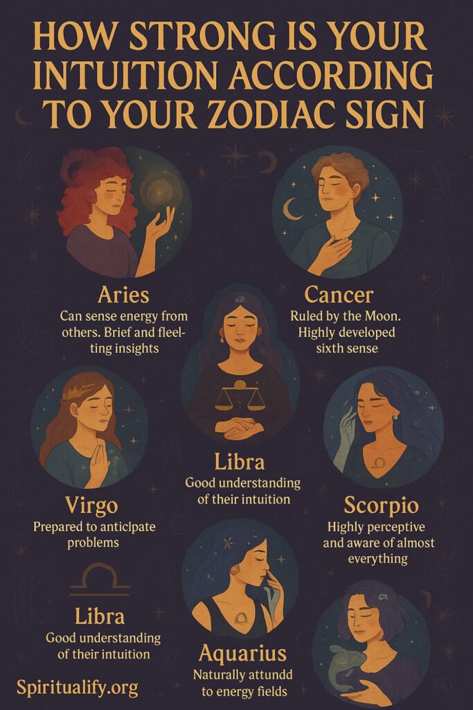 How Strong is Your Intuition According to Your Zodiac Sign