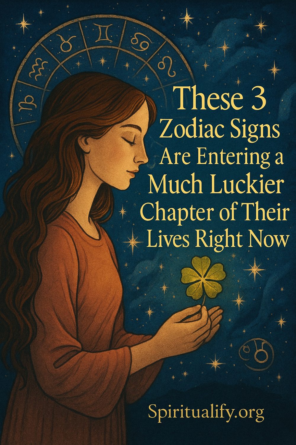 These 3 Zodiac Signs Are Entering a Much Luckier Chapter of Their Lives Right Now Pin