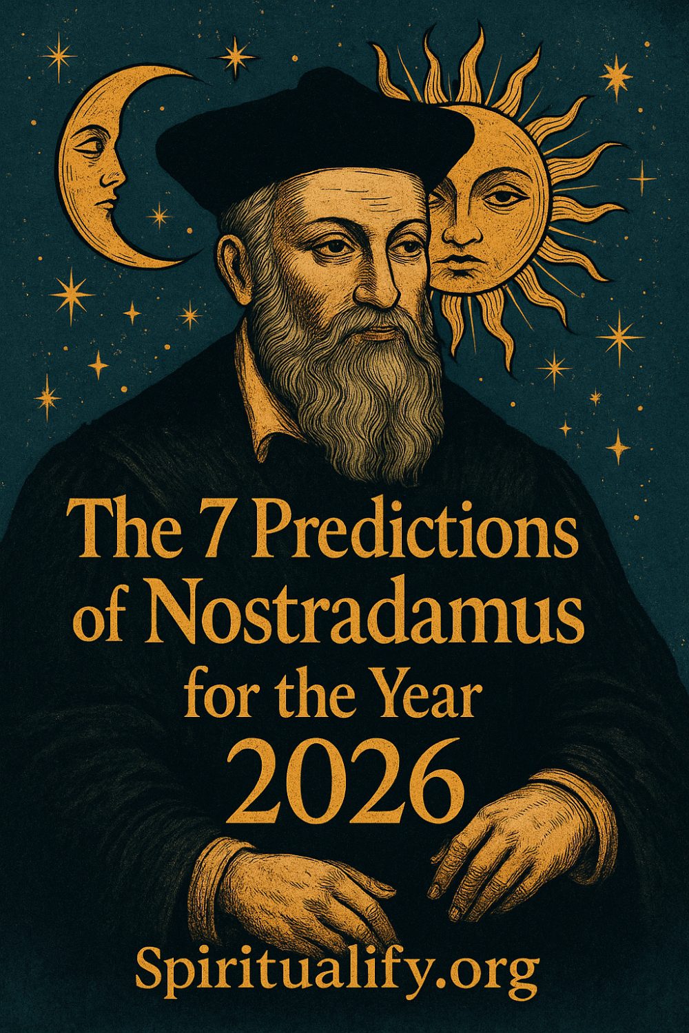 The 7 Predictions of Nostradamus for the Year 2026 Pin