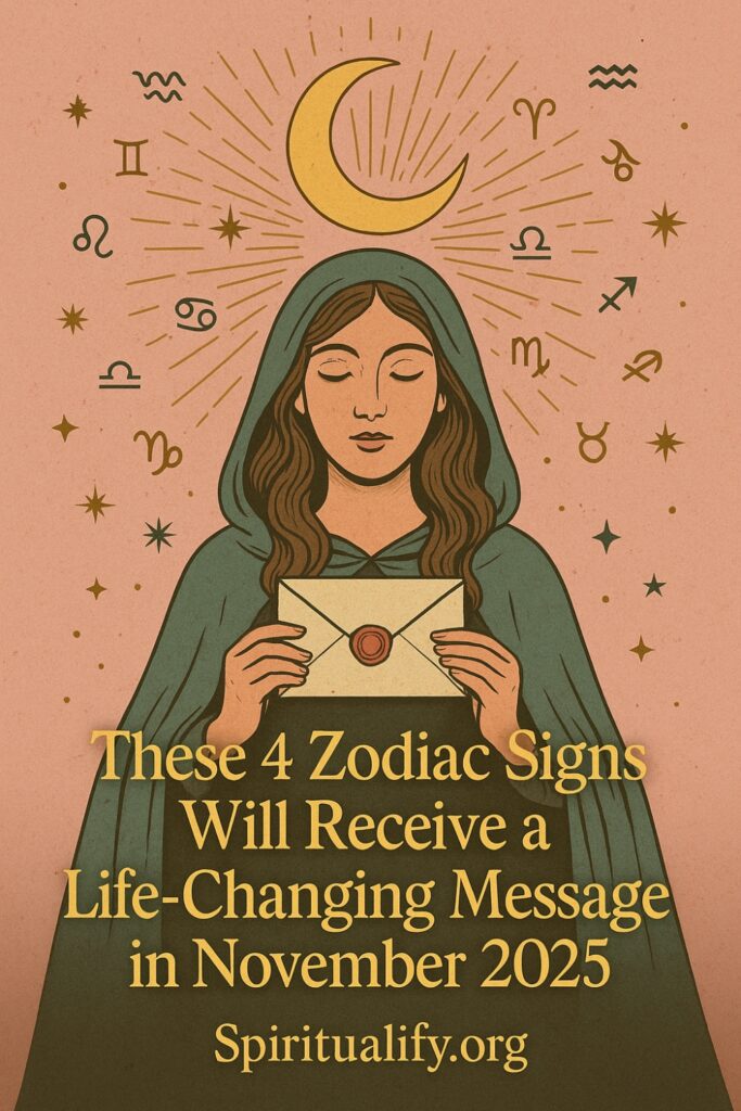 These 4 Zodiac Signs Will Receive a Life-Changing Message in November 2025
