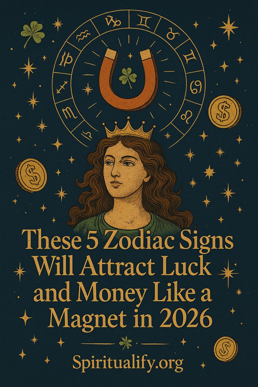 These 5 Zodiac Signs Will Attract Luck and Money Like a Magnet in 2026 Pin