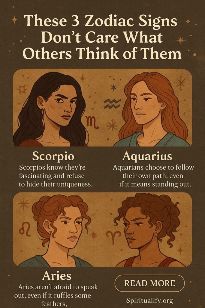 These 6 Zodiac Signs Don't Care What Others Think of Them(02)
