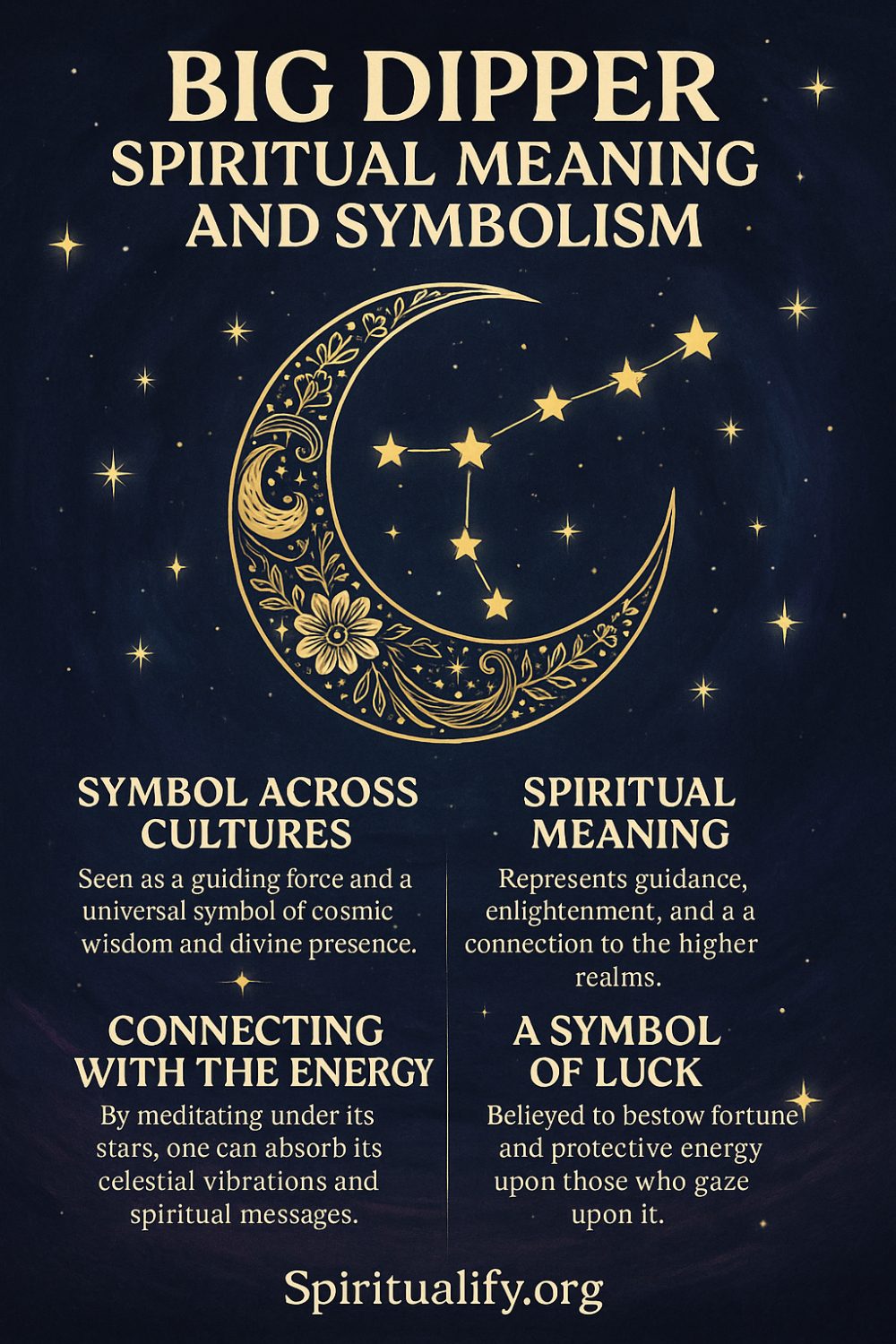 Big Dipper Spiritual Meaning And Symbolism Infographic