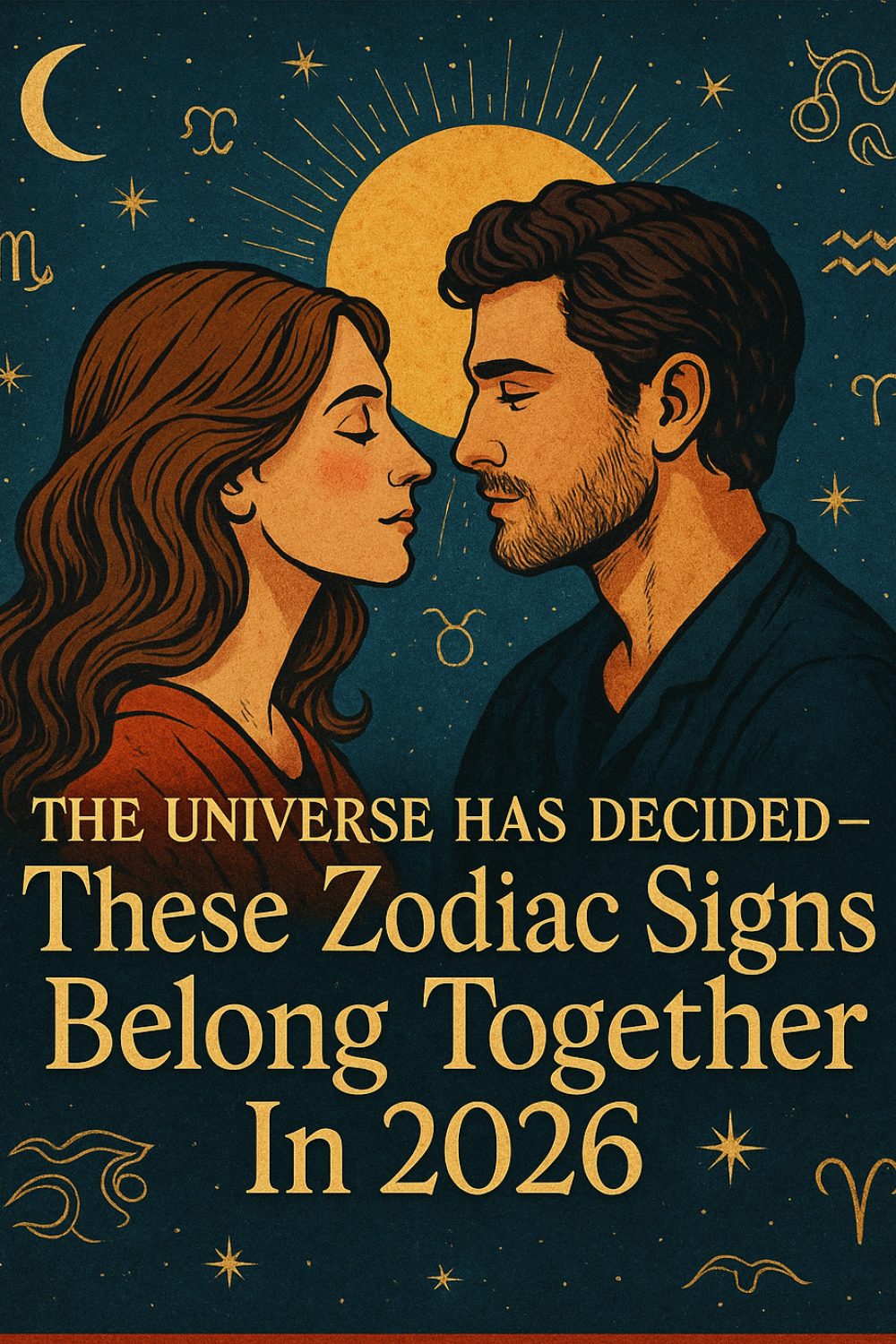 The Universe Has Decided – These Zodiac Signs Belong Together In 2026 Pin