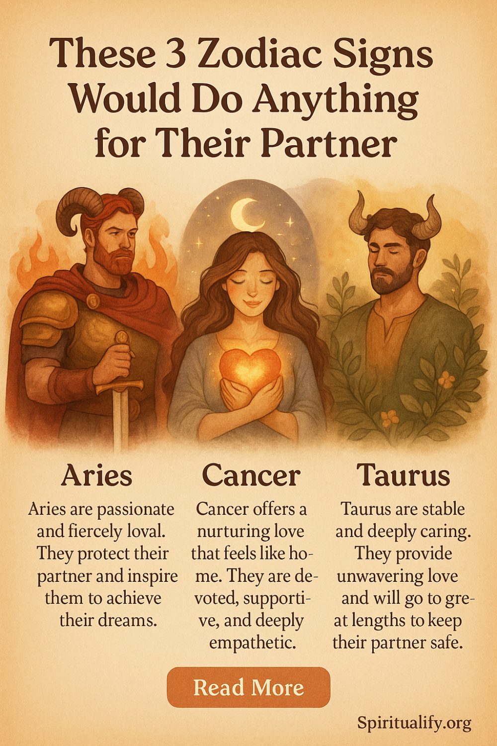These 3 Zodiac Signs Would Do Anything for Their Partner Infographic