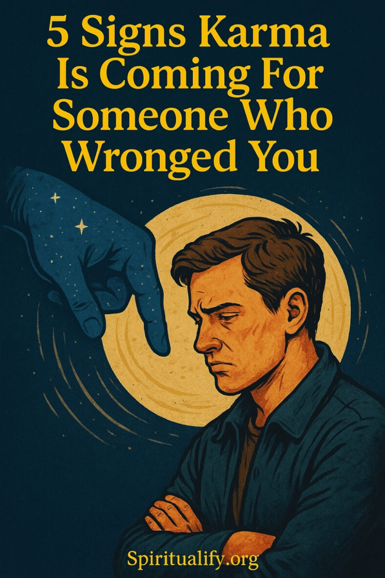 5 Signs Karma Is Coming For Someone Who Wronged You