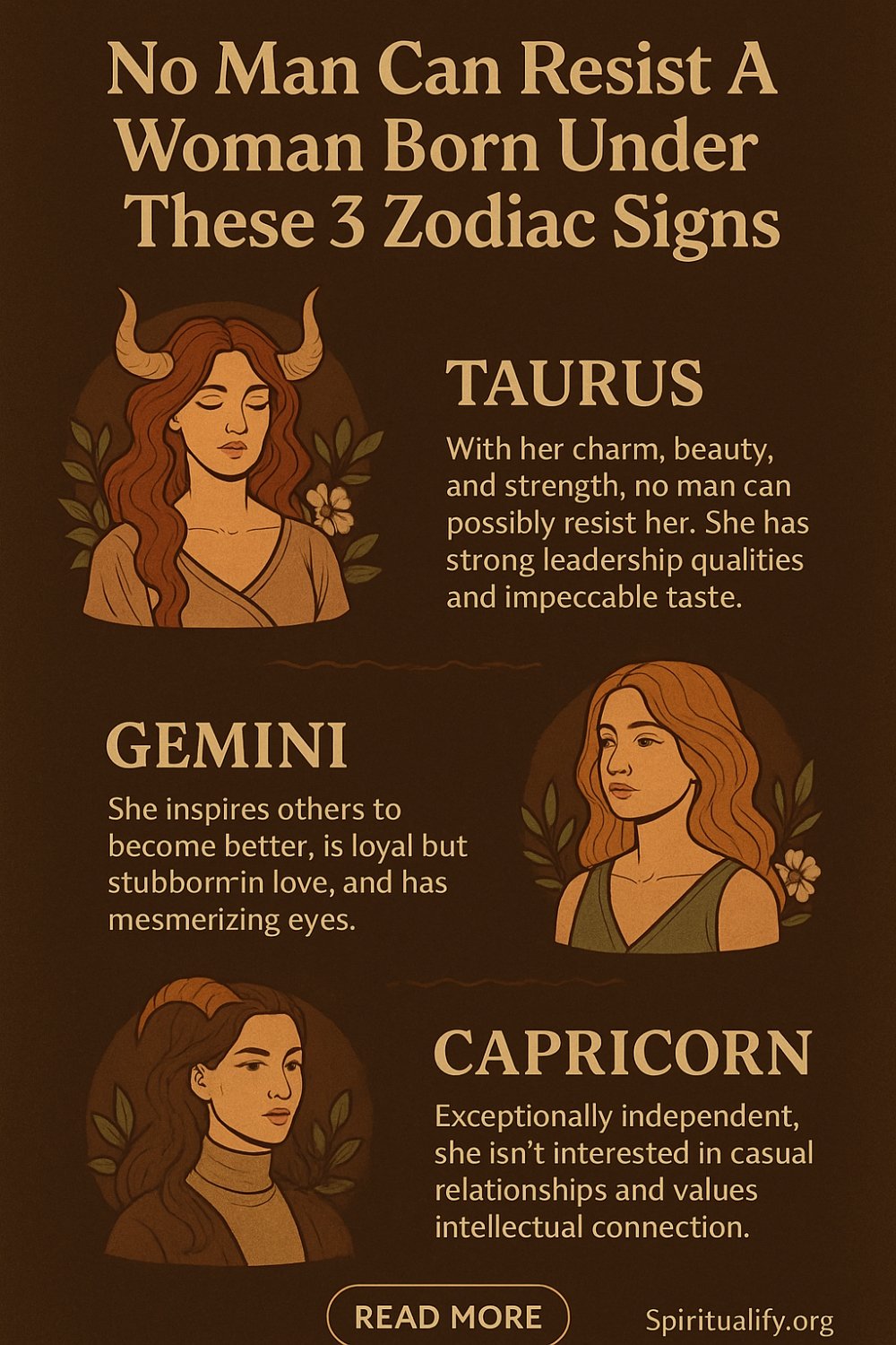 No Man Can Resist A Woman Born Under These 3 Zodiac Signs Infographic