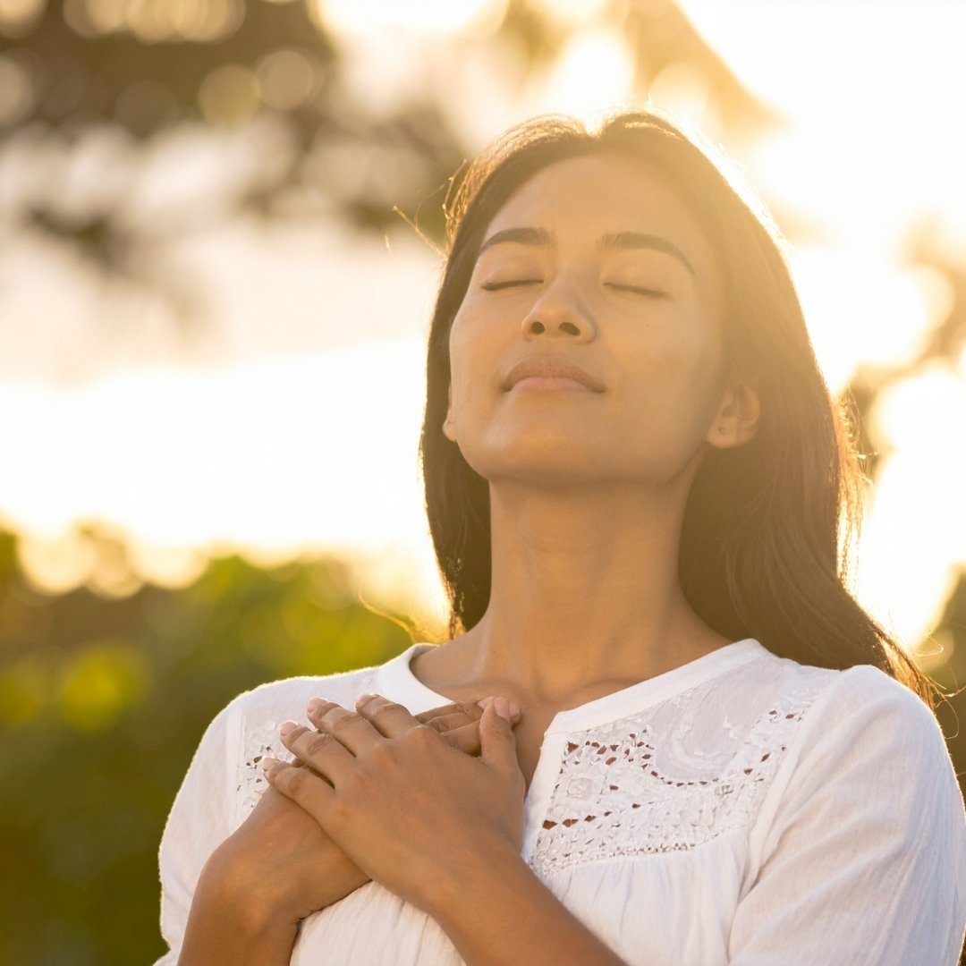 1) A Sudden Warmth or Pressure in the Chest