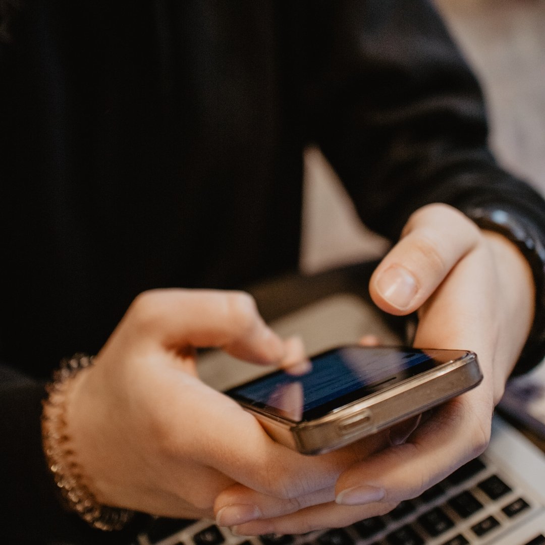 8) You Both Reach Out at the Same Time