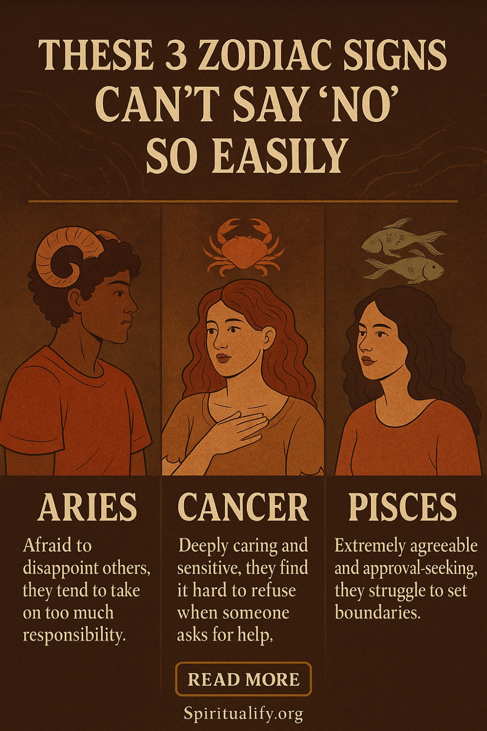 These 3 Zodiac Signs Can’t Say “No” So Easily Infographic