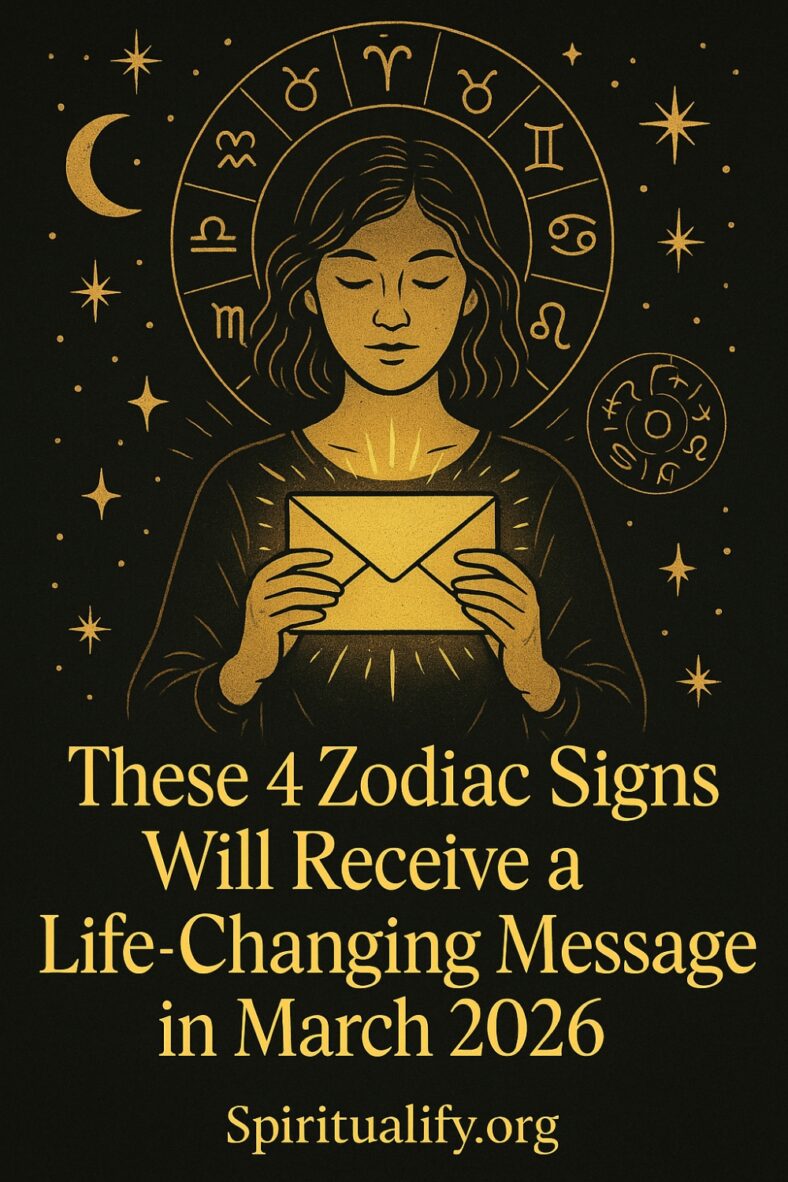 These 4 Zodiac Signs Will Receive a Life-Changing Message in March 2026