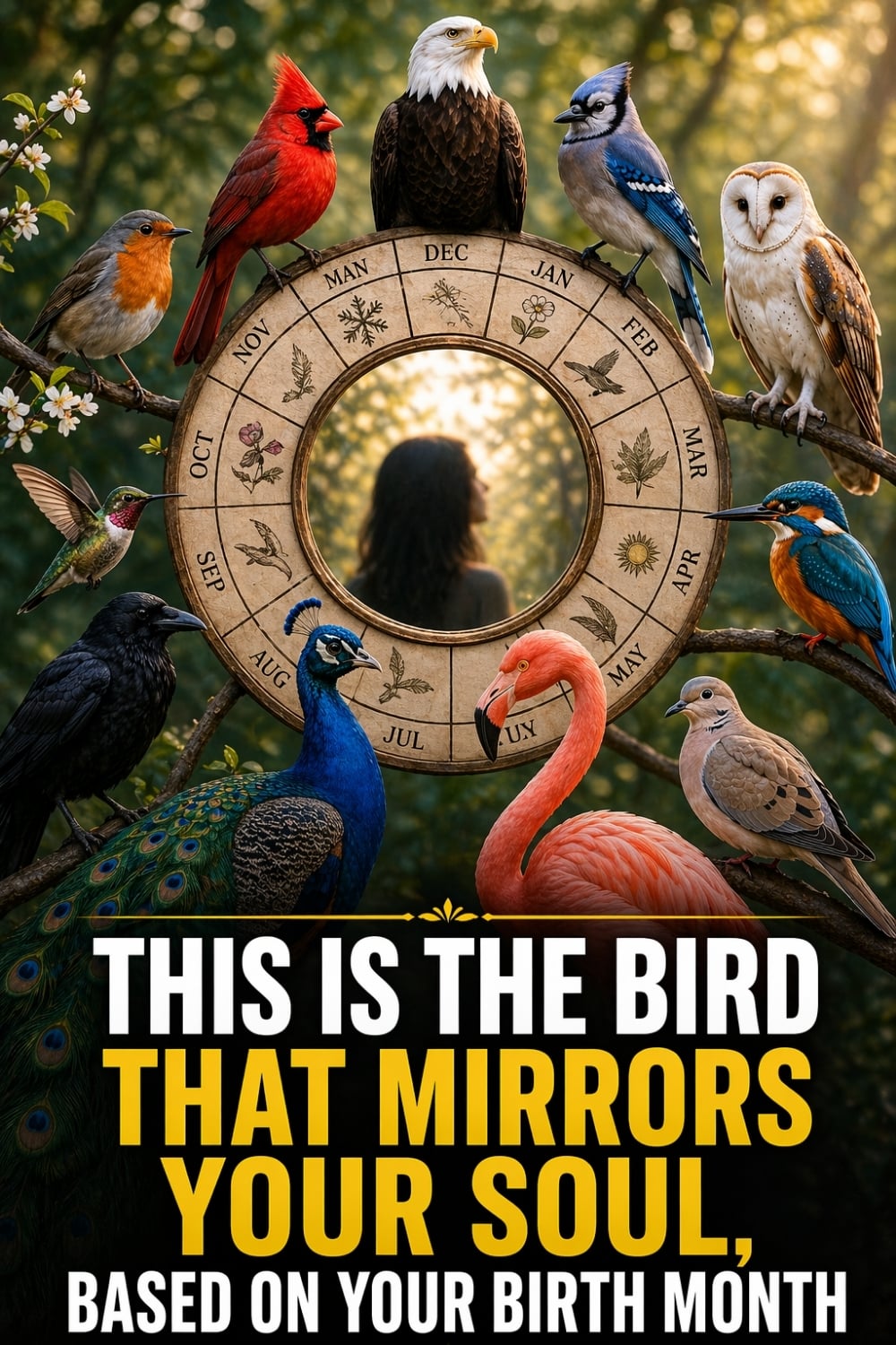 This Is the Bird That Mirrors Your Soul, Based on Your Birth Month Pin