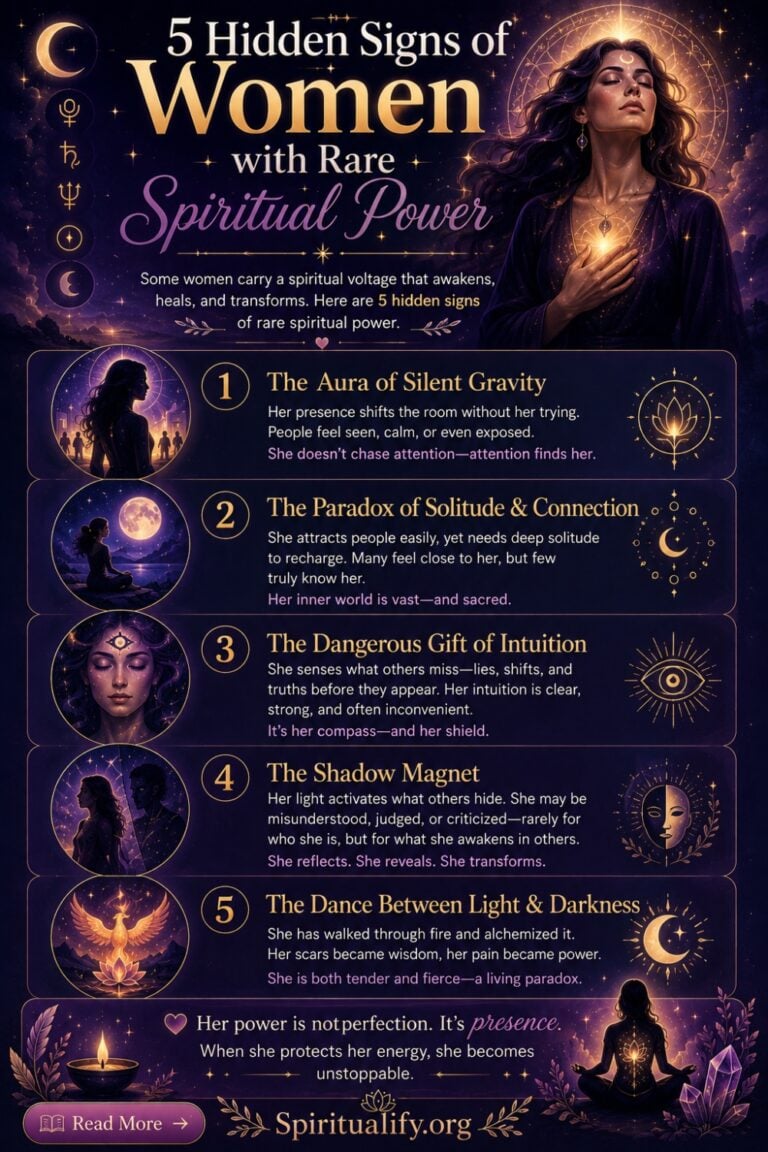 7 Hidden Signs of Women with Rare Spiritual Power