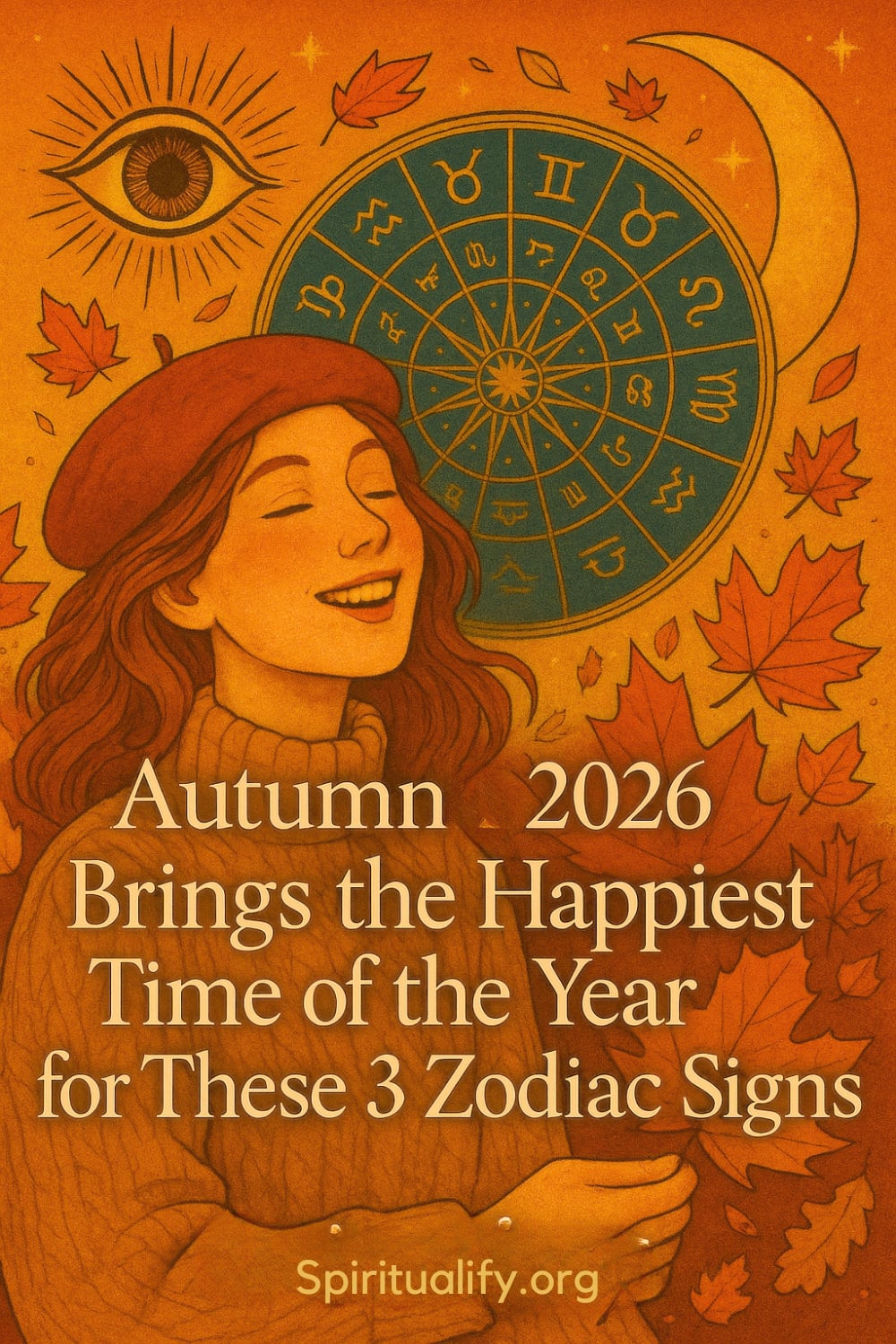 Autumn 2026 Brings the Happiest Time of the Year for These 3 Zodiac Signs Pin